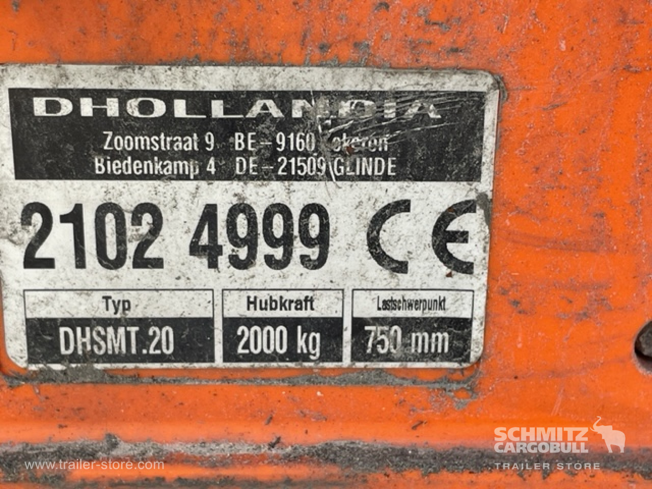 Schmitz Cargobull Oplegger Vries Multitemp Taillift 