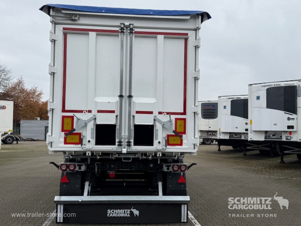 Schmitz Cargobull Oplegger Kipper Alu kasten 55m³ 