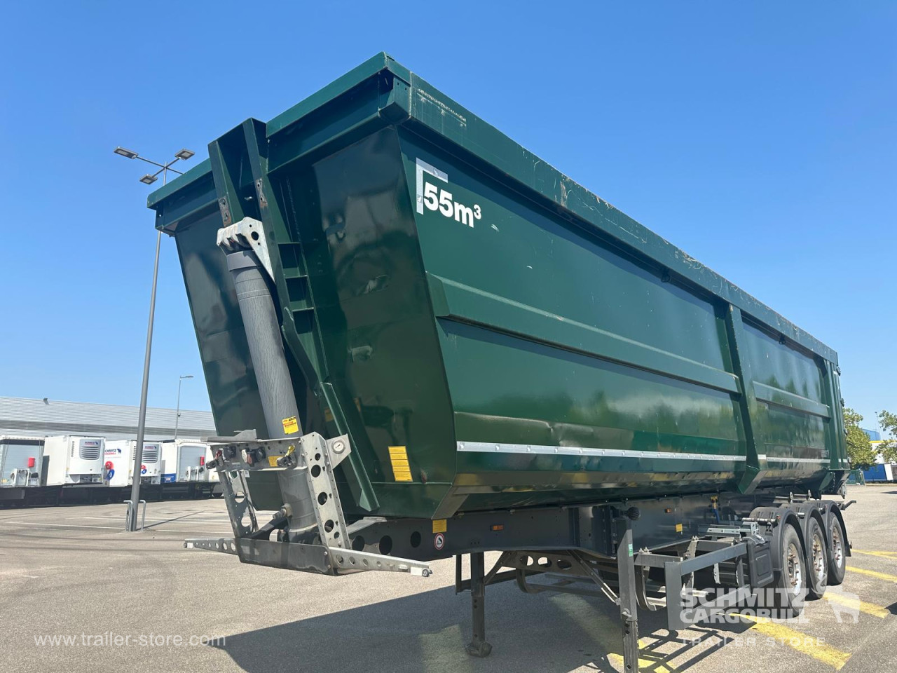 Schmitz Cargobull Semitrailer Tipper Steel-square sided body 55m³ 