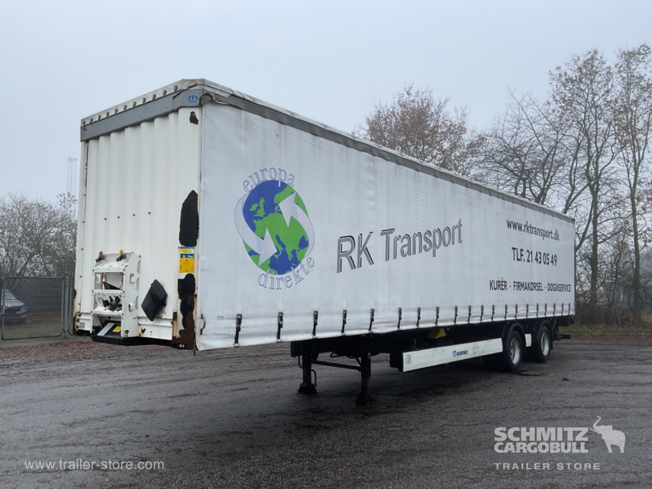 Krone Curtainsider Standard Taillift 