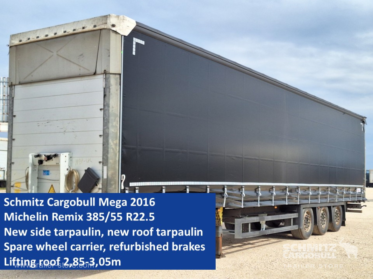 Schmitz Cargobull Curtainsider Mega 