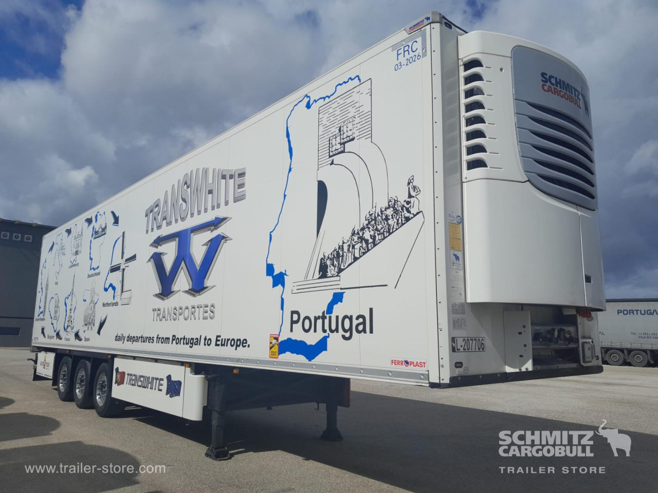 Schmitz Cargobull Caixa congelador Multitemp 