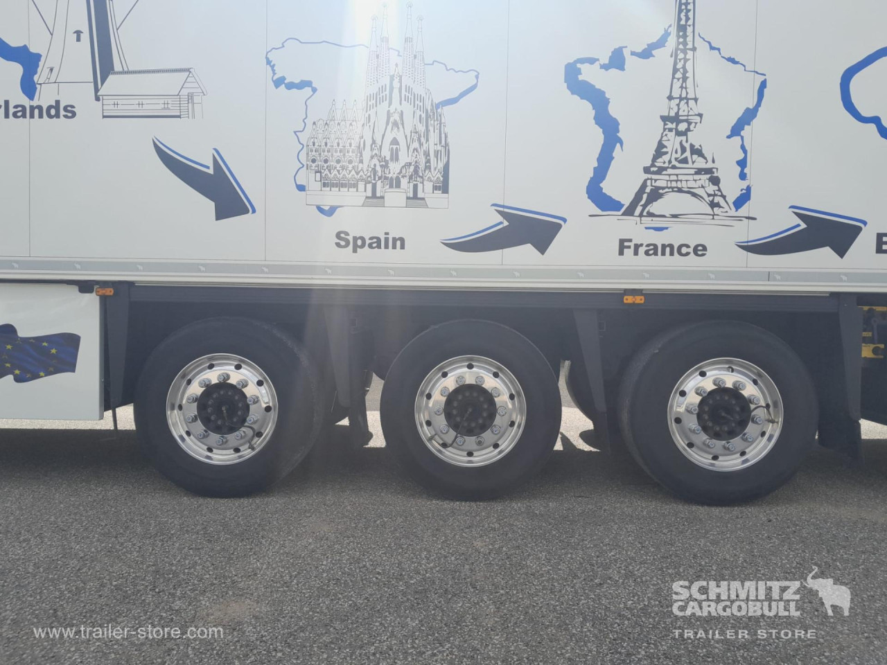 Schmitz Cargobull Caixa congelador Multitemp 