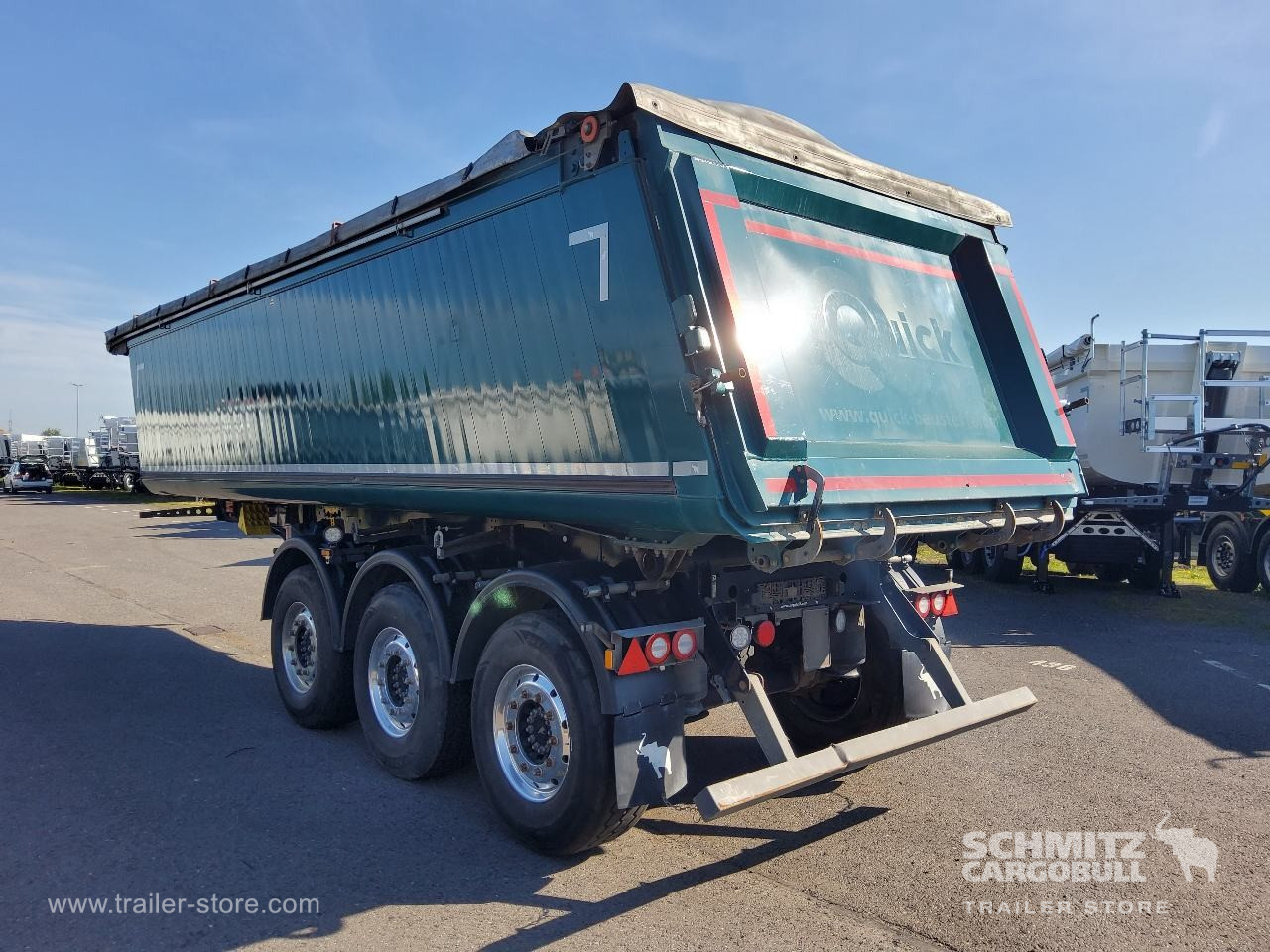 Schmitz Cargobull Kipper Alukastenmulde 27m³ 