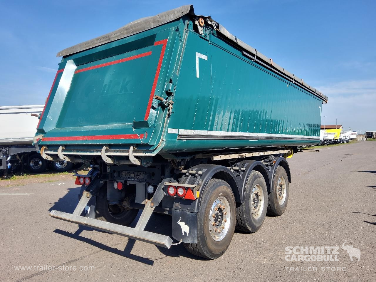 Schmitz Cargobull Kipper Alukastenmulde 27m³ 