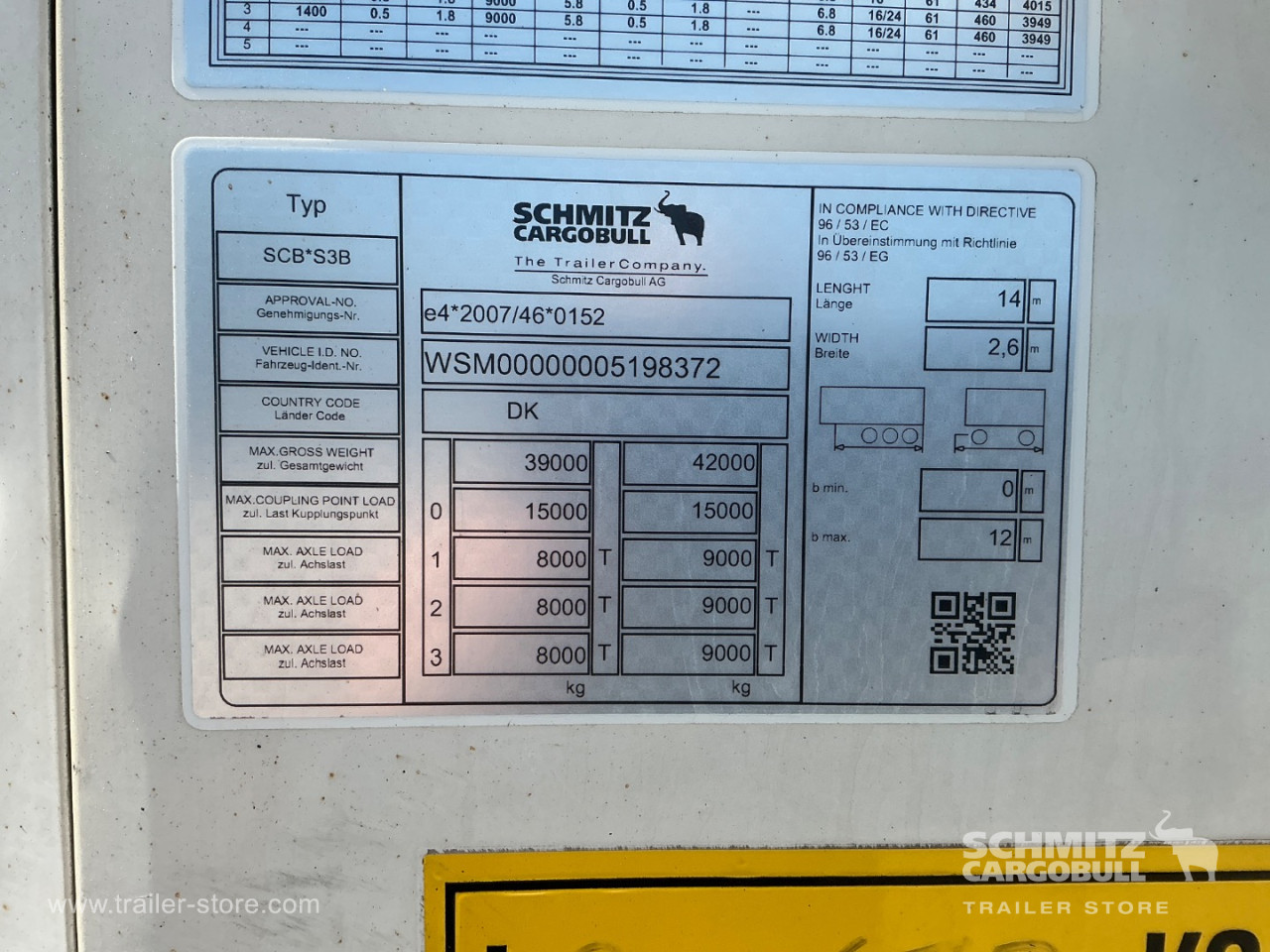 Schmitz Cargobull Reefer Standard Double deck 