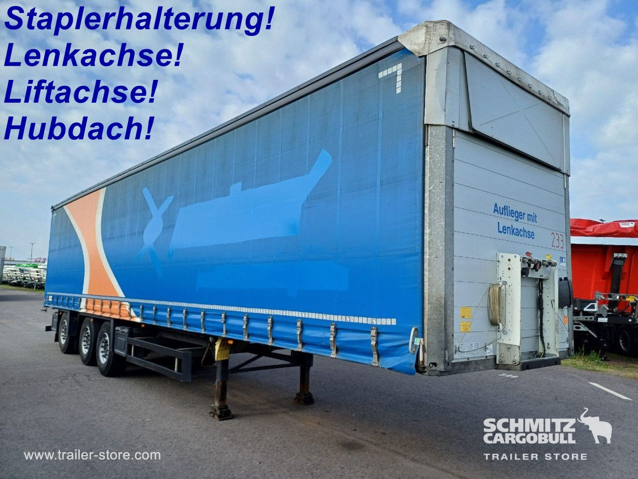 Schmitz Cargobull Curtainsider Standard Staplerhalterung 