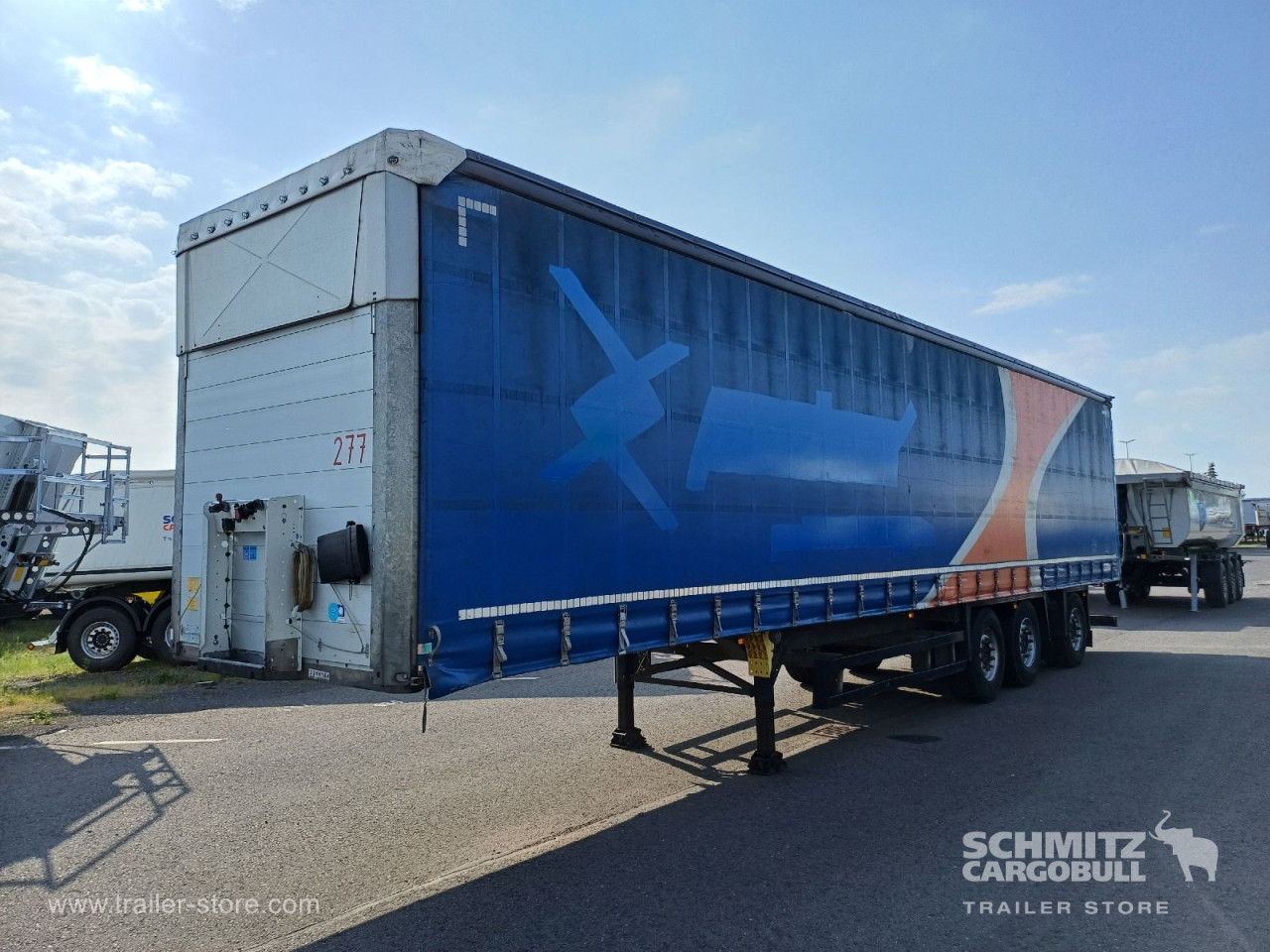 Schmitz Cargobull Curtainsider Standard Staplerhalterung 