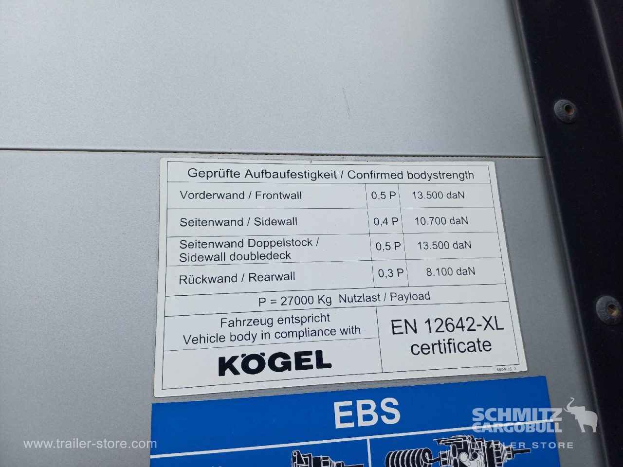 KOEGEL Curtainsider Standard 