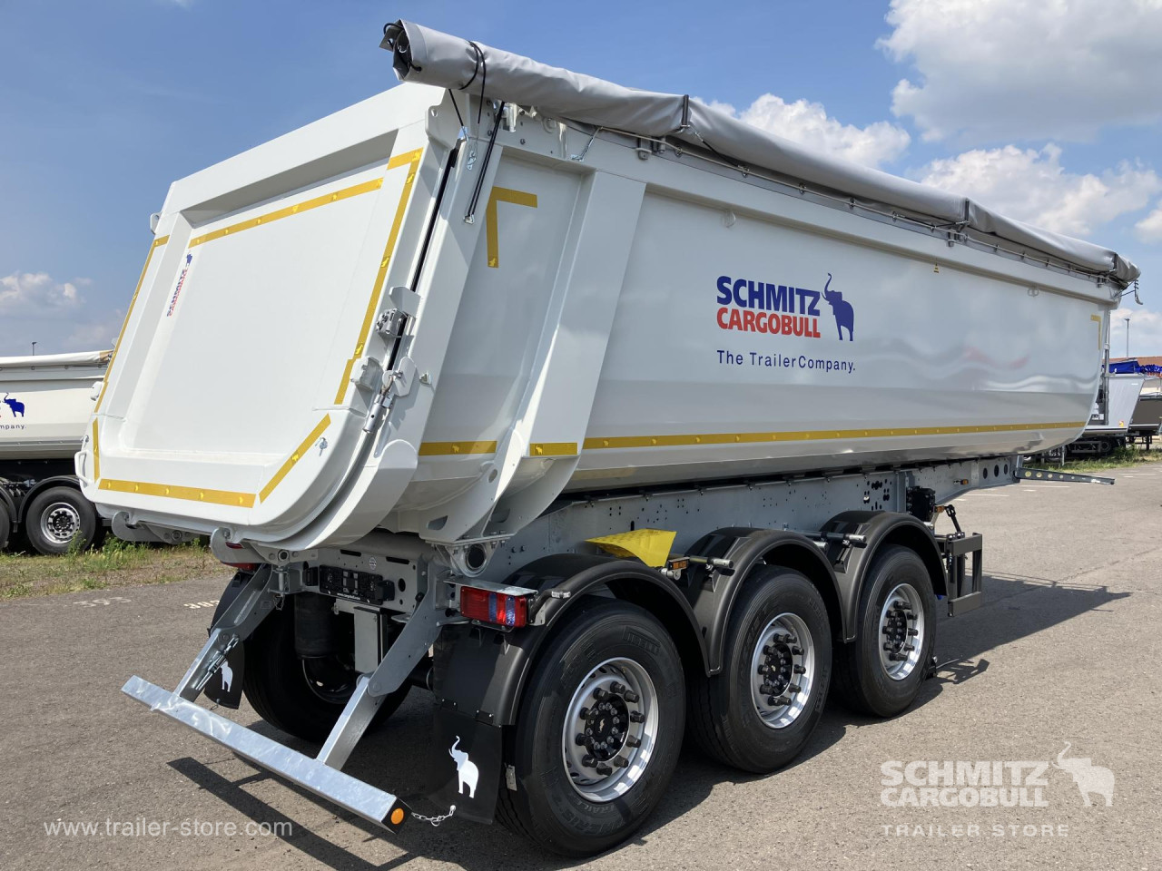 Schmitz Cargobull Kipper Stahlrundmulde 