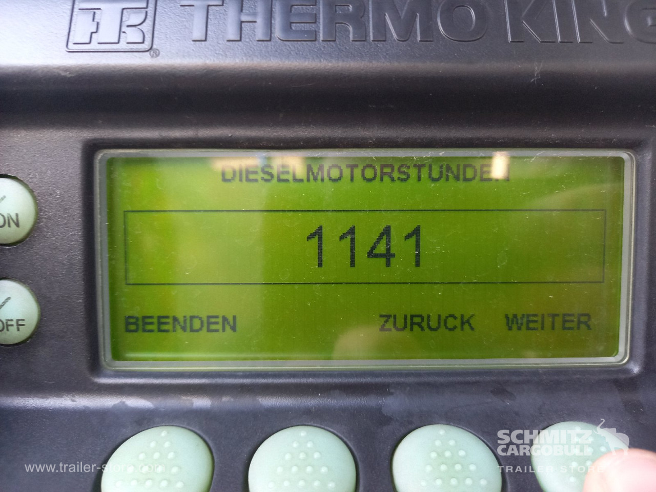 Schmitz Cargobull Tiefkühler Multitemp Doppelstock Trennwand 