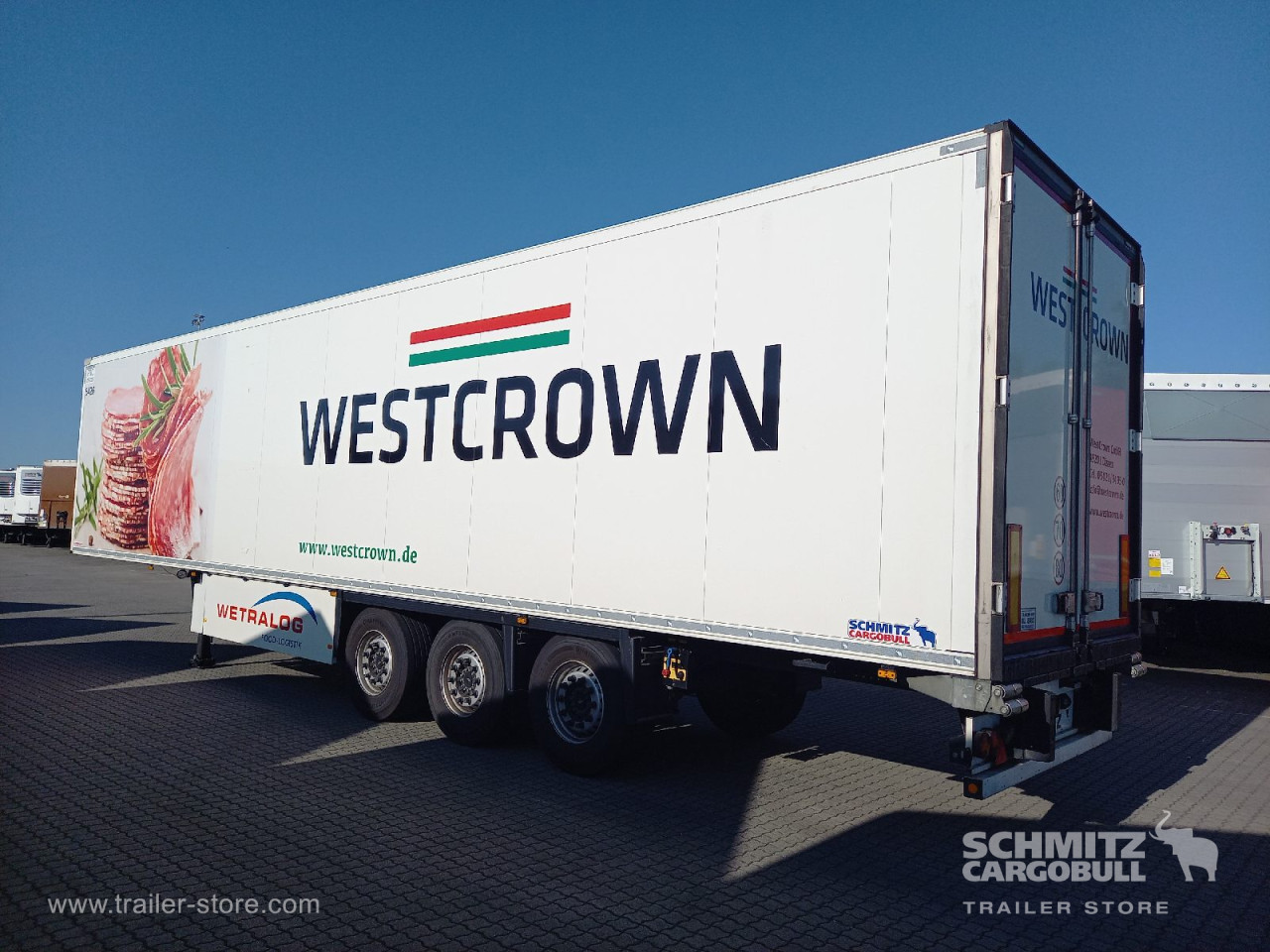Schmitz Cargobull Tiefkühler Multitemp Doppelstock Trennwand 