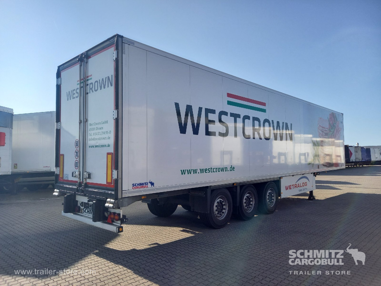 Schmitz Cargobull Tiefkühler Multitemp Doppelstock Trennwand 