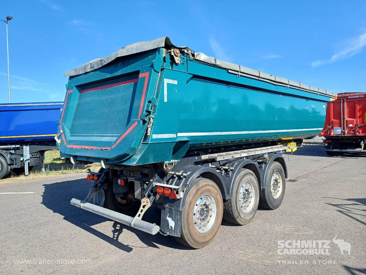 Schmitz Cargobull Kipper Stahlrundmulde 24m³ 