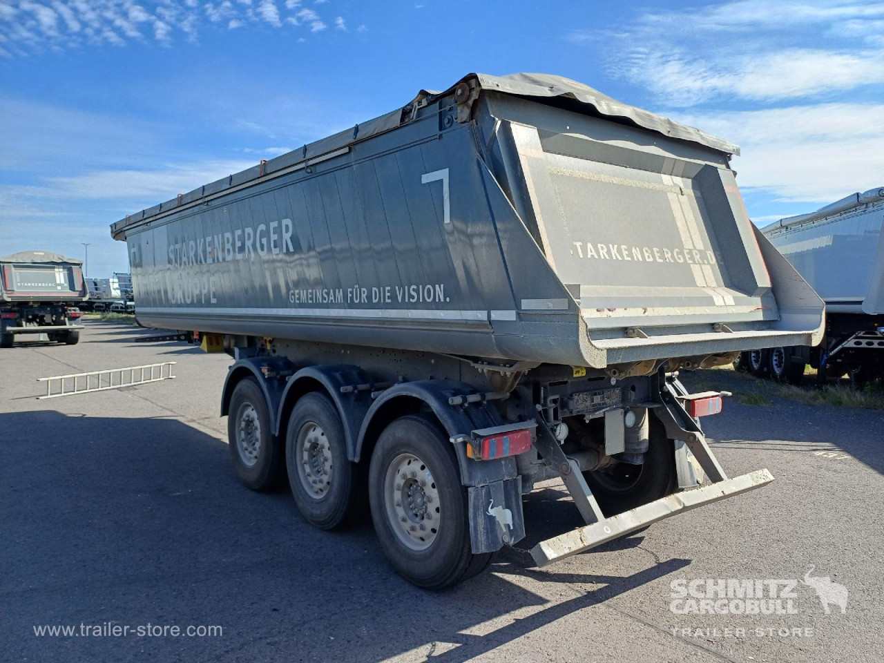 Schmitz Cargobull Kipper Alukastenmulde 24m³ 