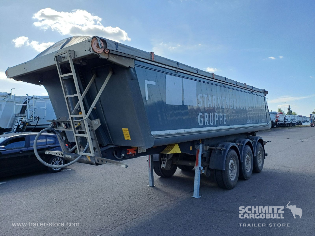 Schmitz Cargobull Kipper Alukastenmulde 24m³ 