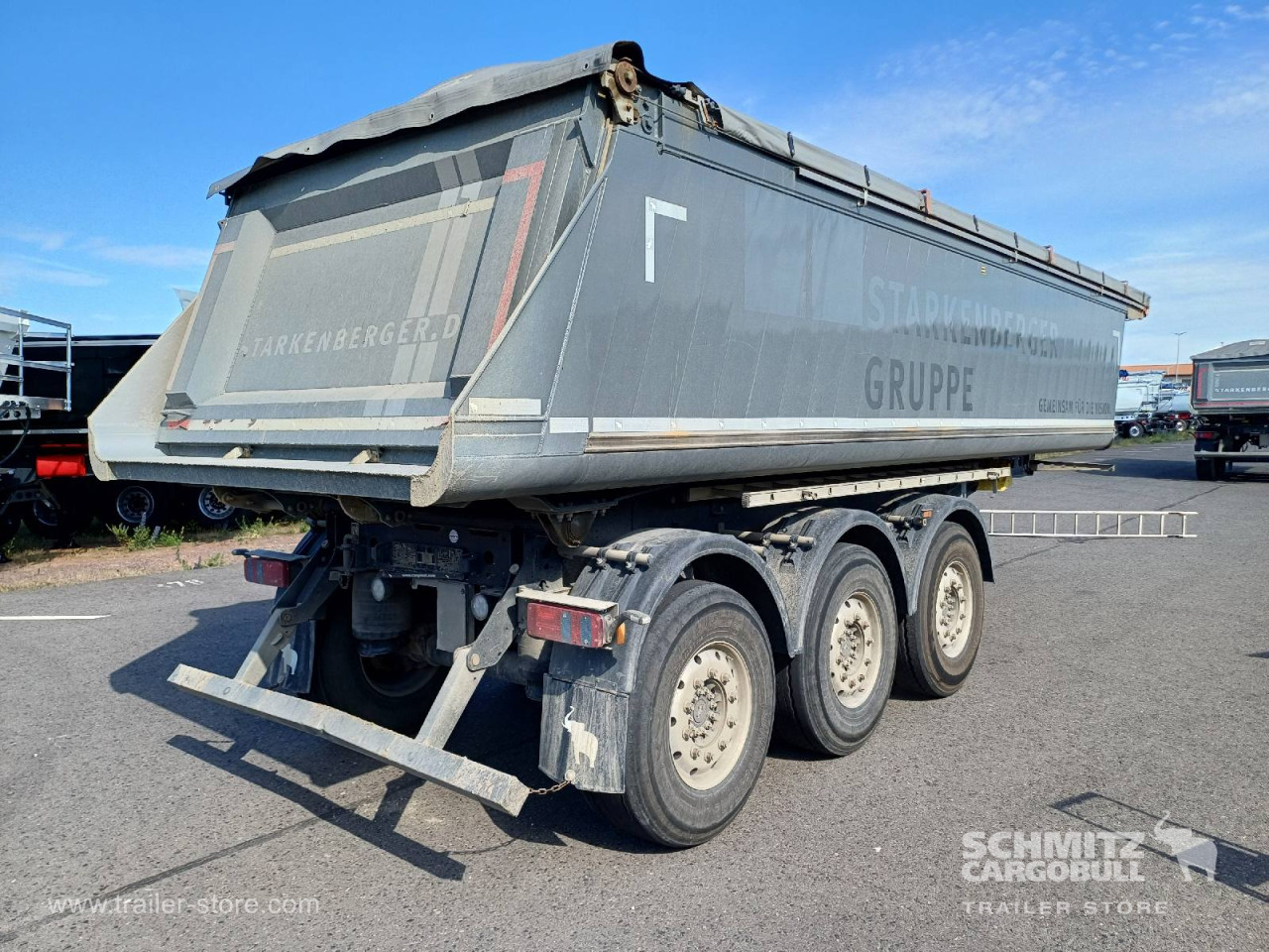 Schmitz Cargobull Kipper Alukastenmulde 24m³ 
