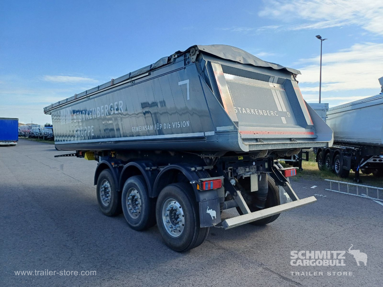 Schmitz Cargobull Kipper Alukastenmulde 24m³ 
