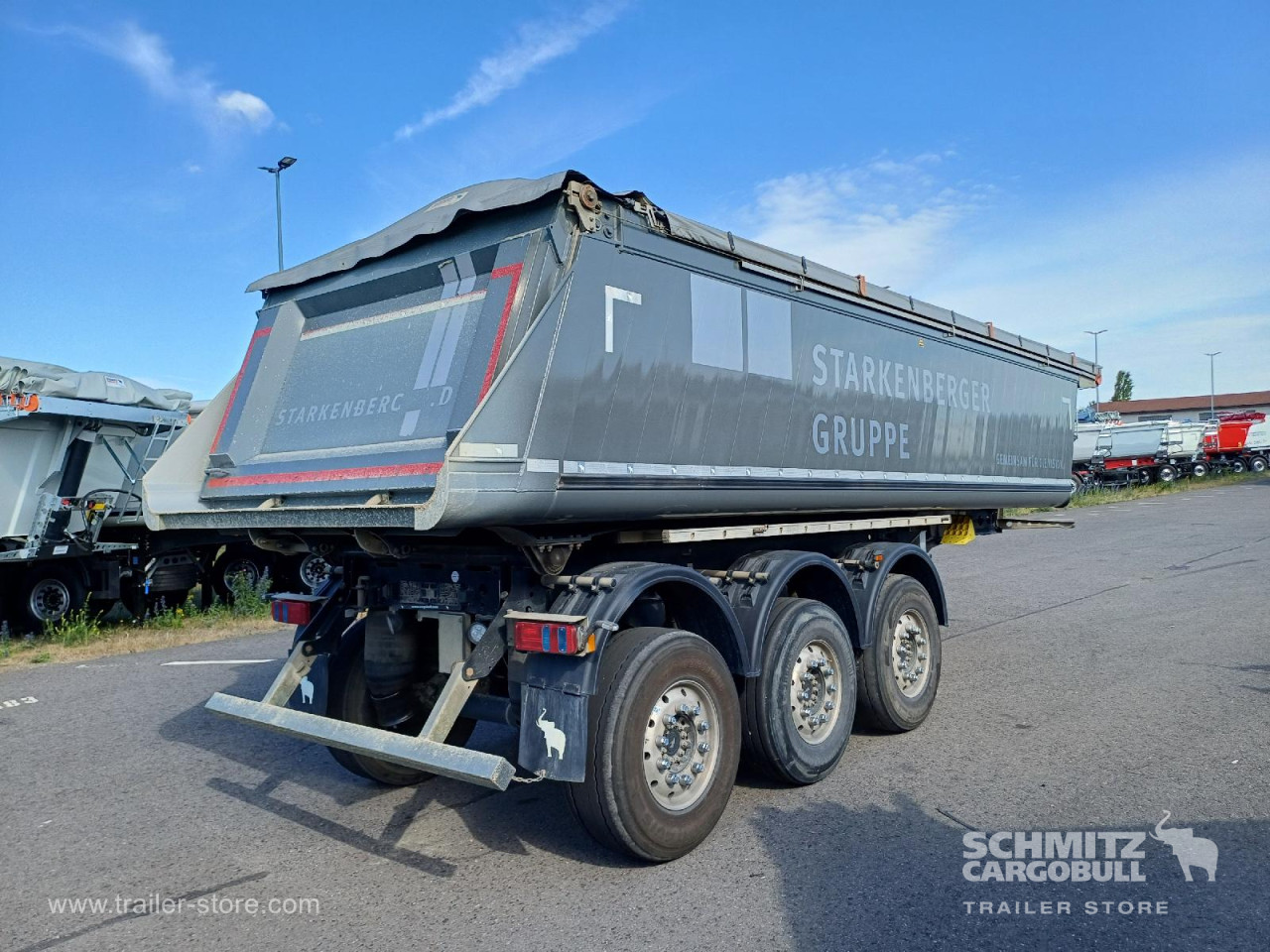 Schmitz Cargobull Kipper Alukastenmulde 24m³ 