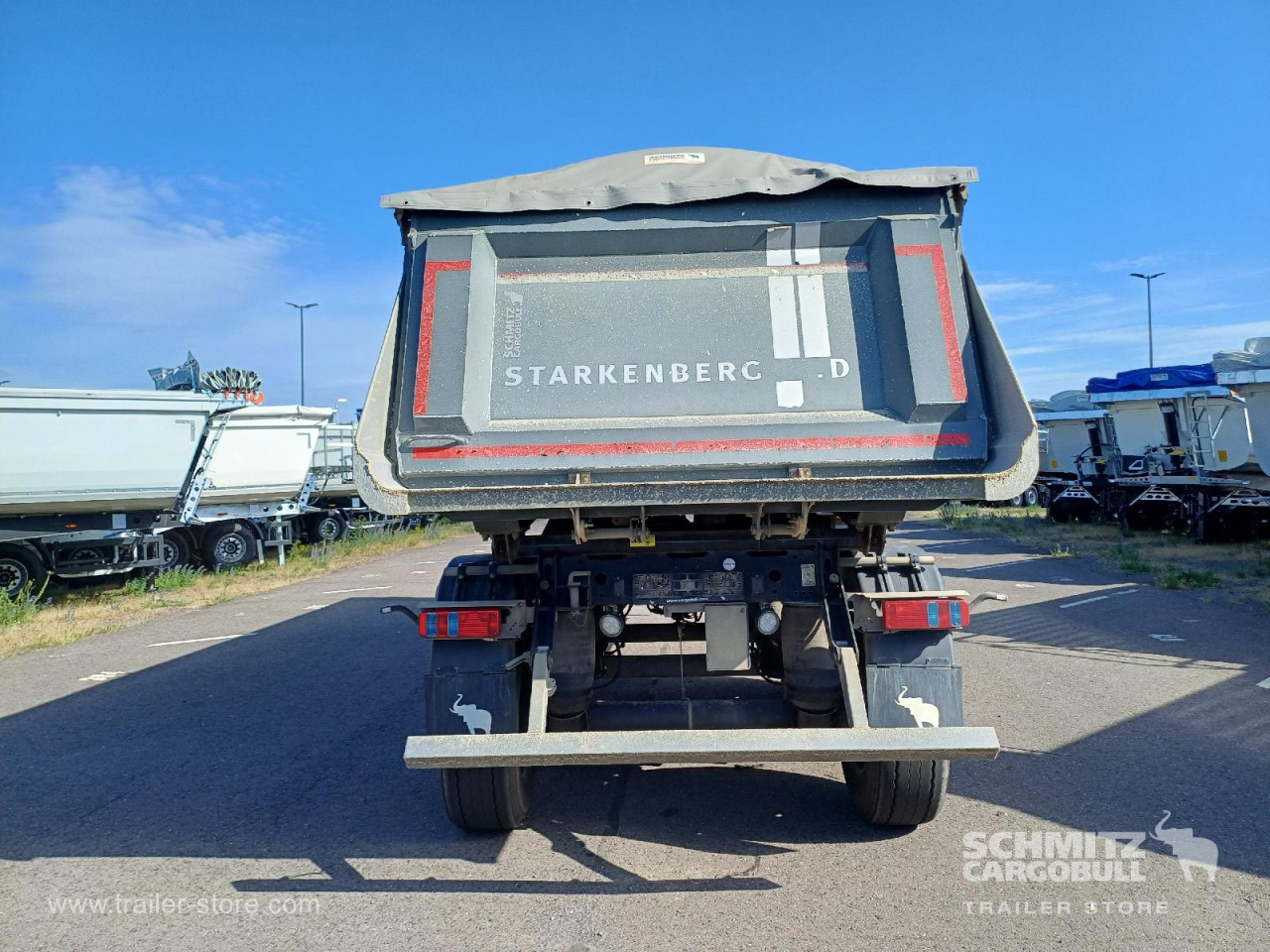Schmitz Cargobull Kipper Alukastenmulde 24m³ 