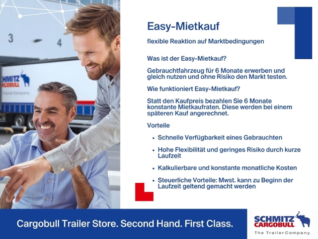Schmitz Cargobull Curtainsider Standard Getränke 