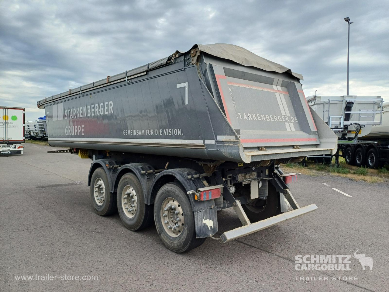 Schmitz Cargobull Kipper Alukastenmulde 24m³ 