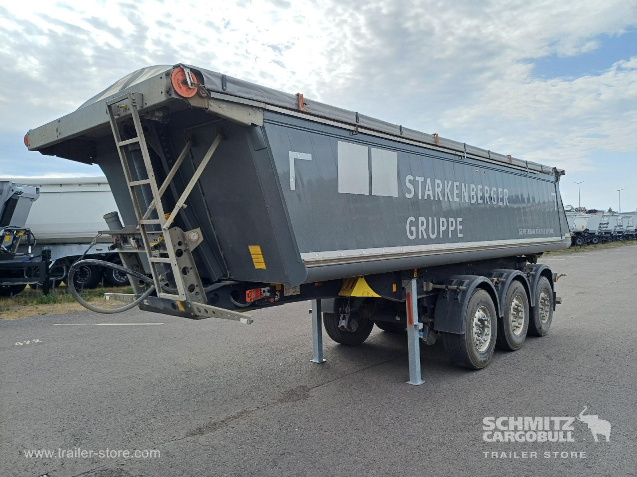 Schmitz Cargobull Kipper Alukastenmulde 24m³ 