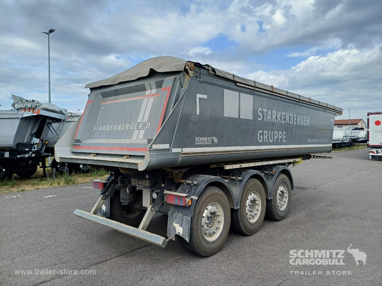Schmitz Cargobull Kipper Alukastenmulde 24m³ 