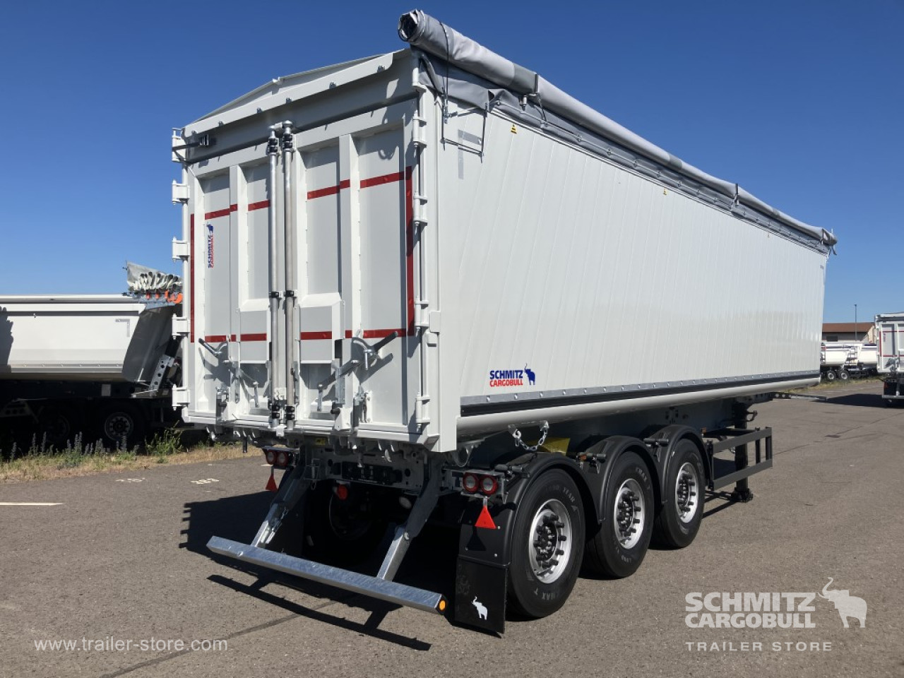 Schmitz Cargobull Kipper Alukastenmulde 52m³ 