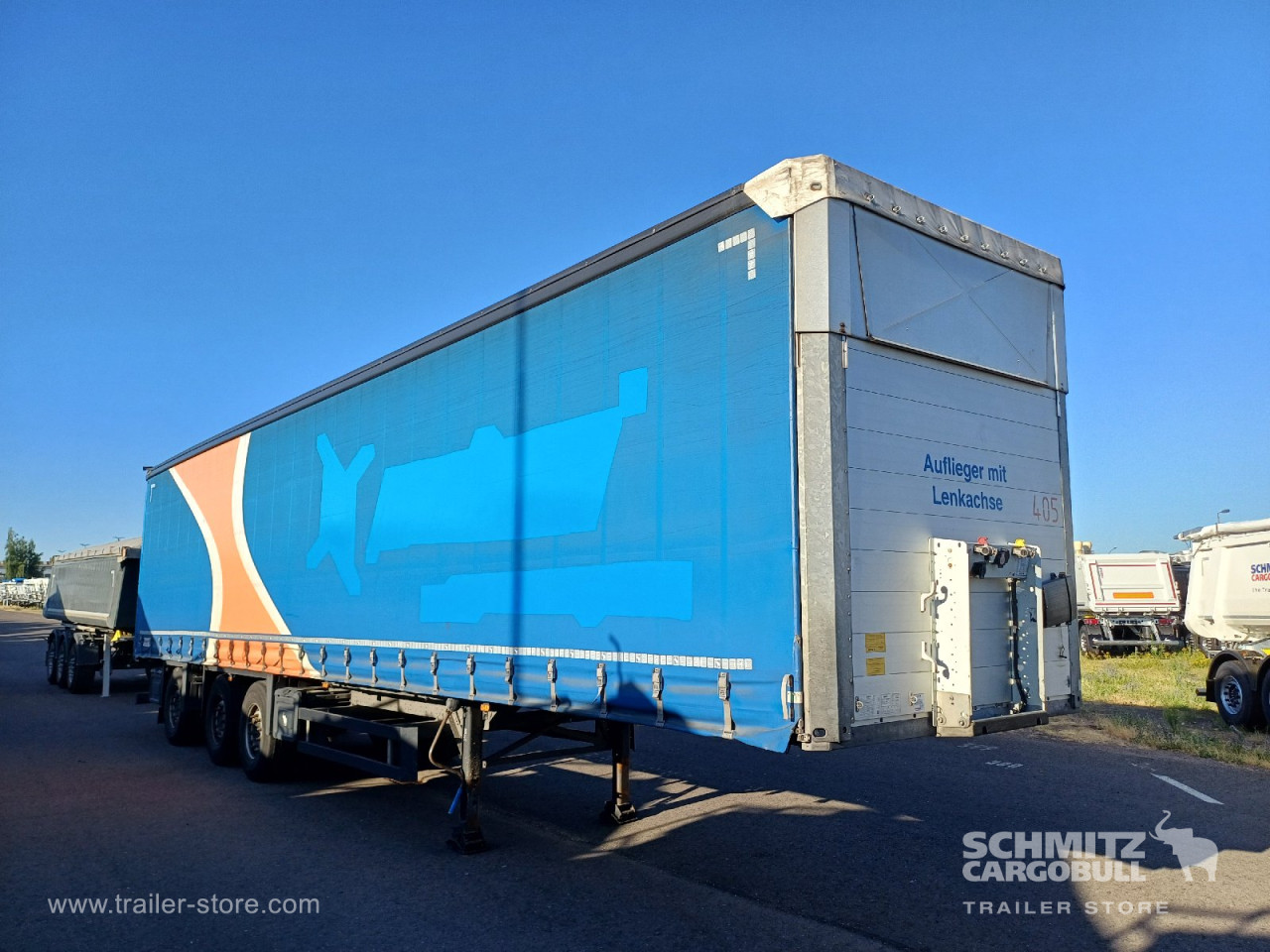 Schmitz Cargobull Curtainsider Standard Staplerhalterung 