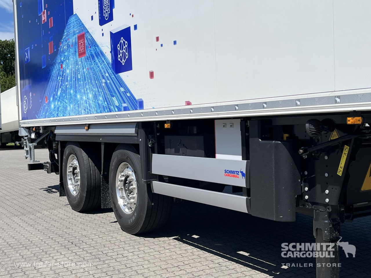 Schmitz Cargobull Frischdienst Standard Trennwand Rolltor Ladebordwand 