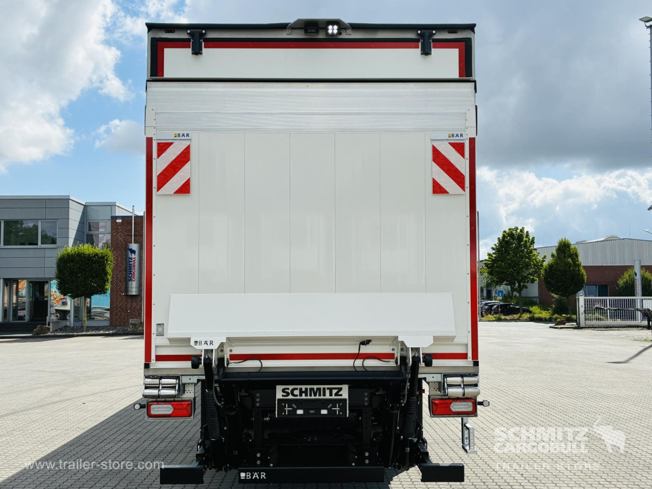 Schmitz Cargobull Frischdienst Standard Trennwand Ladebordwand 