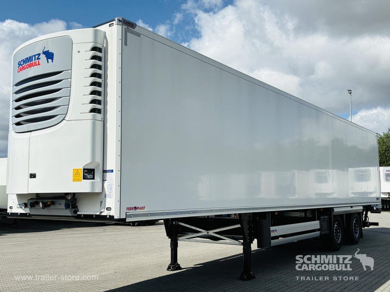 Schmitz Cargobull Frischdienst Standard Trennwand Ladebordwand 