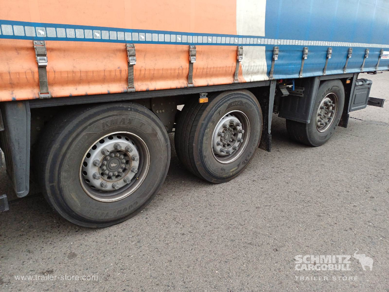Schmitz Cargobull Curtainsider Standard Staplerhalterung 