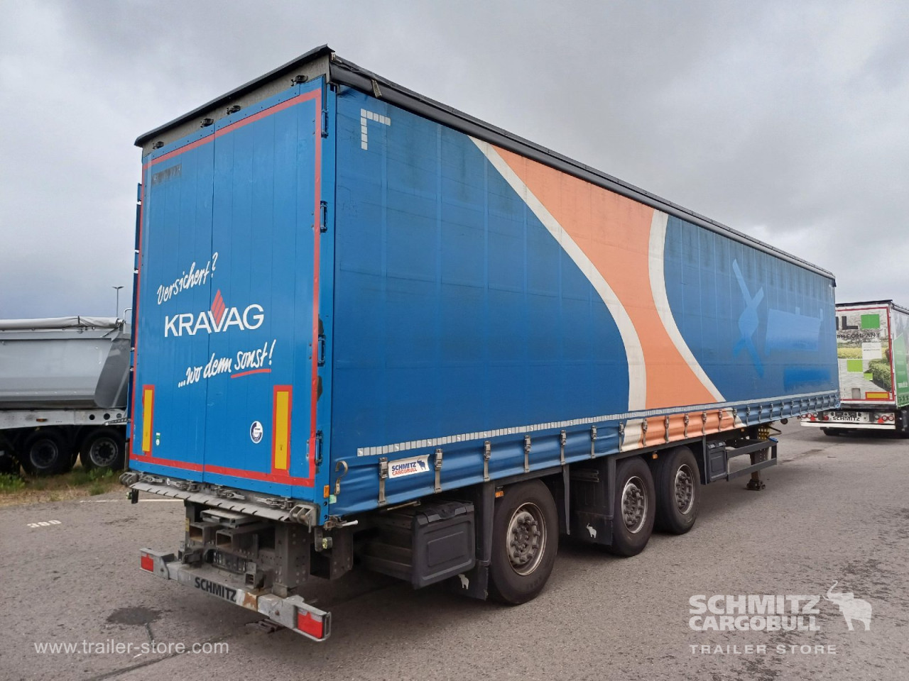 Schmitz Cargobull Curtainsider Standard Staplerhalterung 