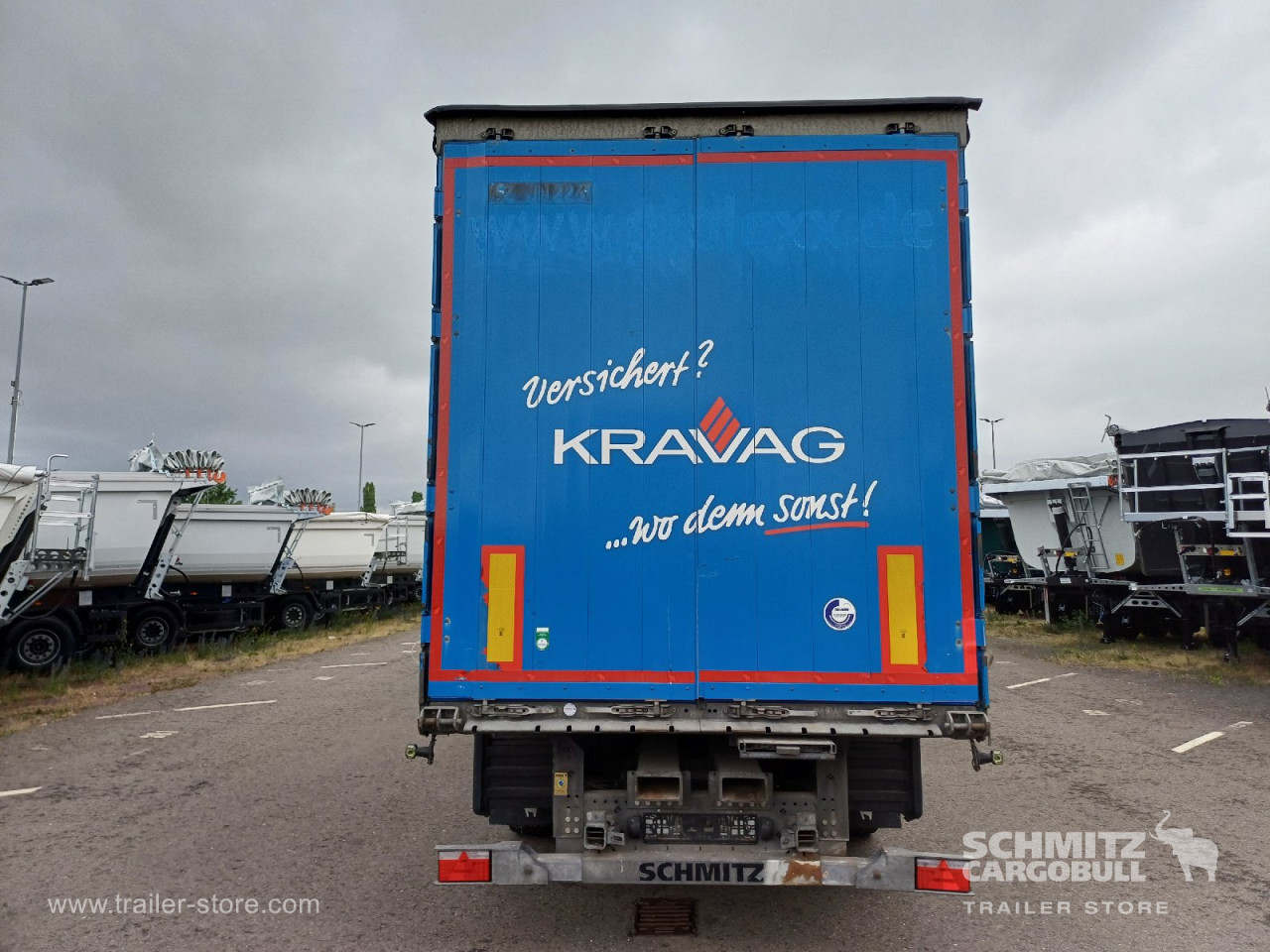 Schmitz Cargobull Curtainsider Standard Staplerhalterung 