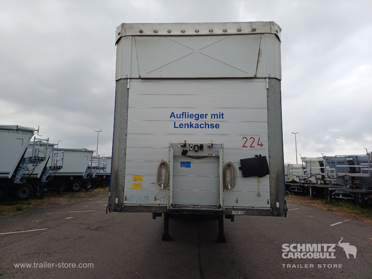 Schmitz Cargobull Curtainsider Standard Staplerhalterung 