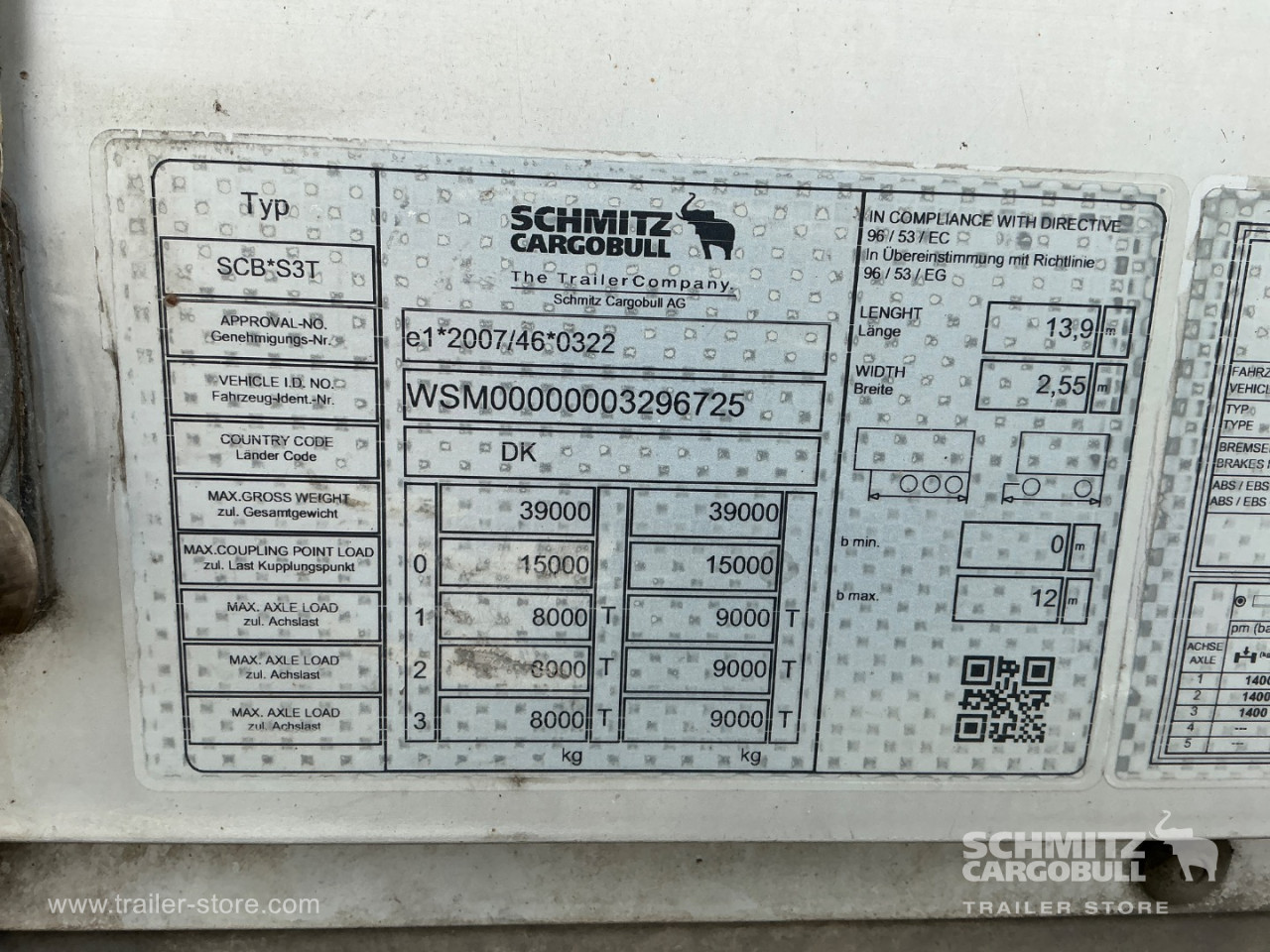 Schmitz Cargobull Curtainsider Standard 
