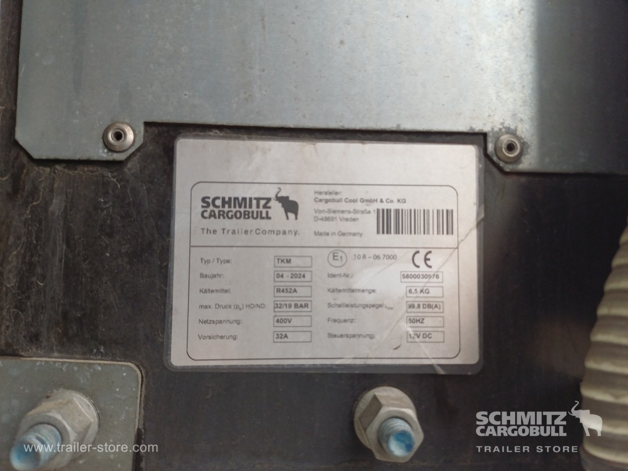 Schmitz Cargobull Tiefkühler Fleischhang 