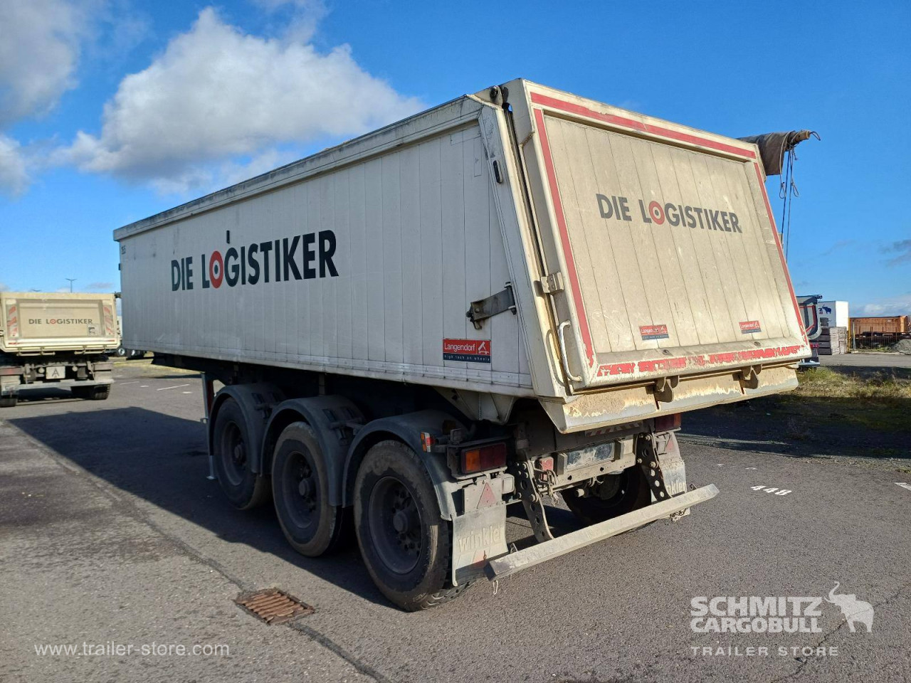 LANGENDORF Kipper Alukastenmulde 24m³ 