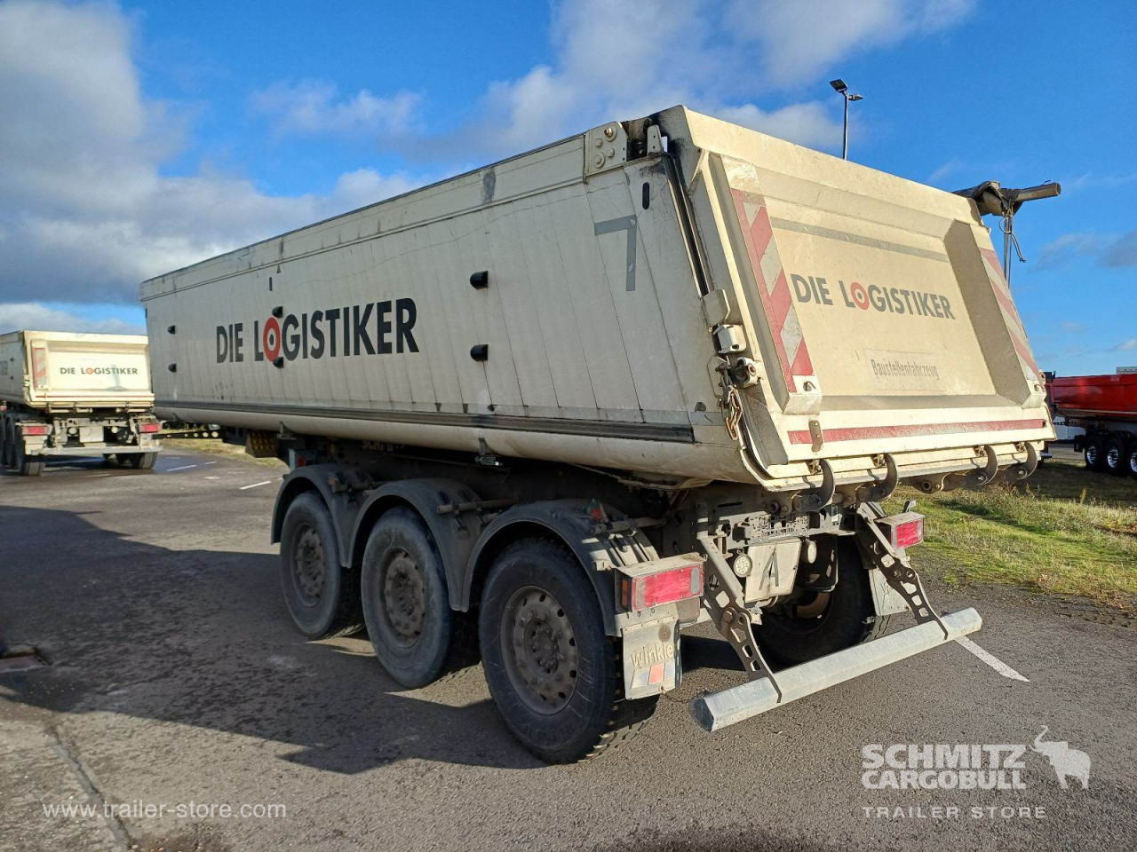 Schmitz Cargobull Kipper Alukastenmulde 24m³ 