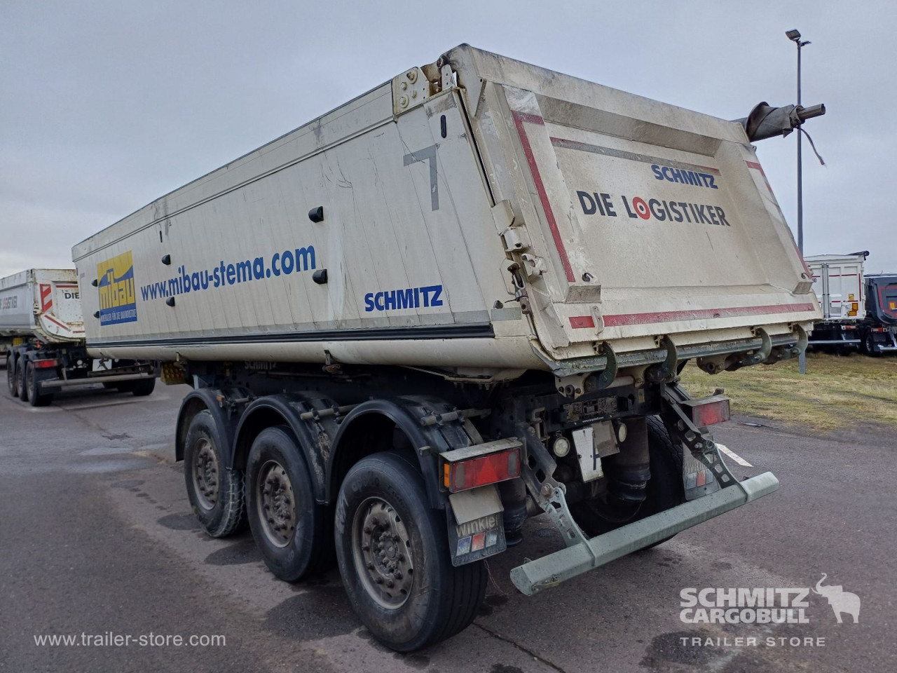 Schmitz Cargobull Kipper Alukastenmulde 24m³ 