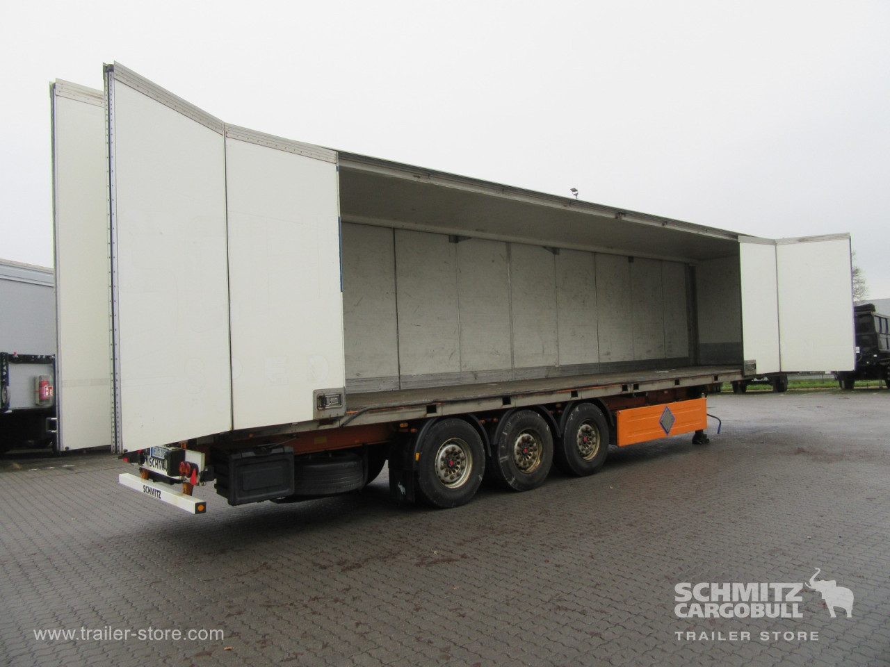 Schmitz Cargobull Trockenfrachtkoffer Faltwand Faltwandtür beidseitig 