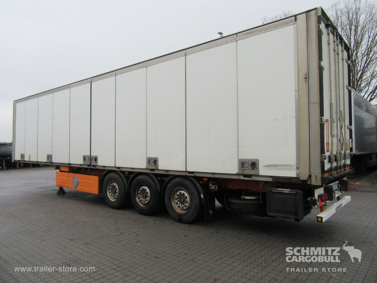 Schmitz Cargobull Trockenfrachtkoffer Faltwand Faltwandtür beidseitig 