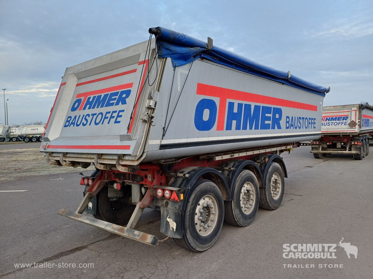 Schmitz Cargobull Kipper Alukastenmulde 27m³ 