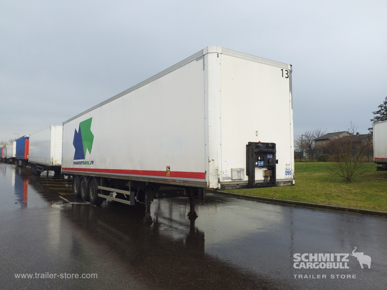 MERKER Semitrailer Dryfreight Standard Double étage 