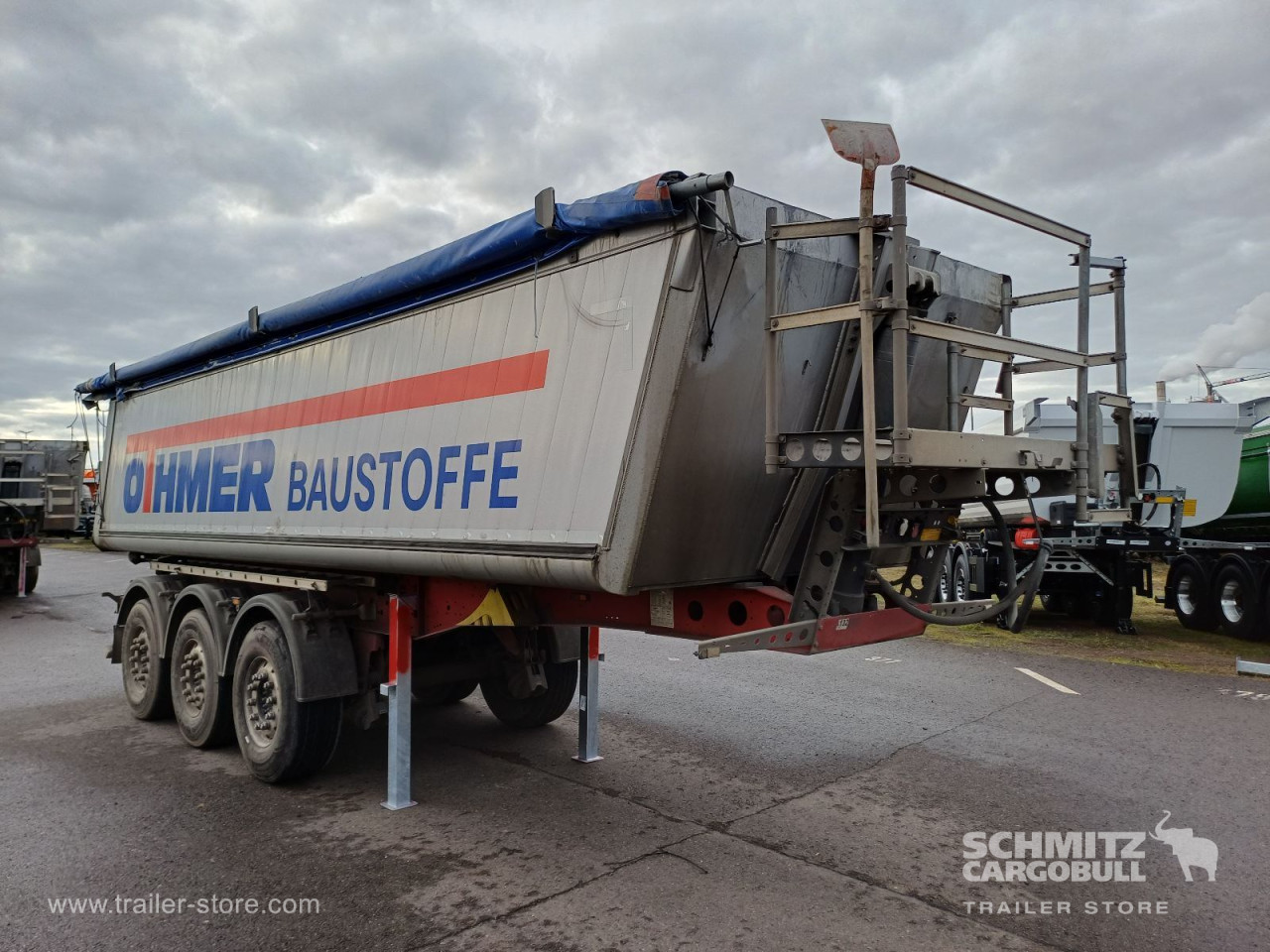 Schmitz Cargobull Kipper Alukastenmulde 27m³ 