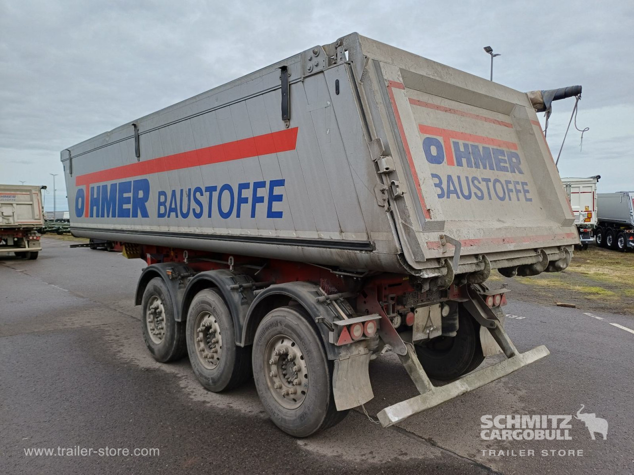 Schmitz Cargobull Kipper Alukastenmulde 27m³ 