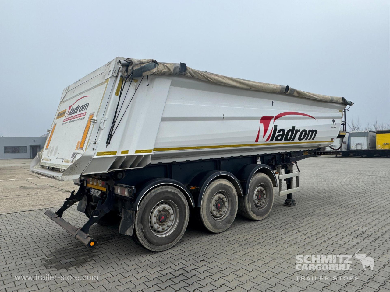 WIELTON Tipper Alu-square sided body 28m³ 
