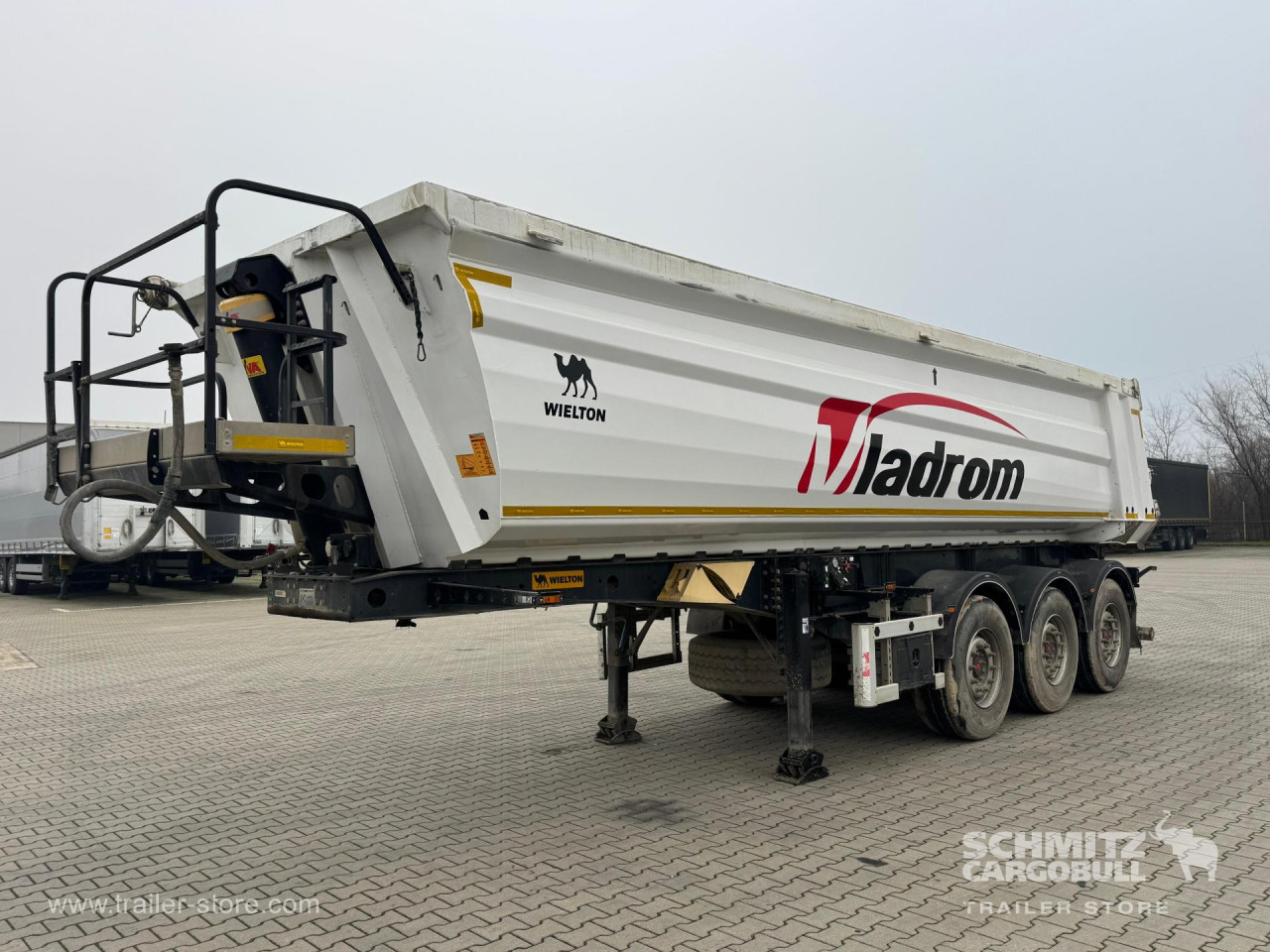 WIELTON Tipper Alu-square sided body 28m³ 